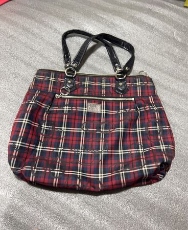 Coach Plaid Purse