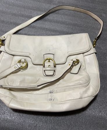 Coach Leather Tote Bag