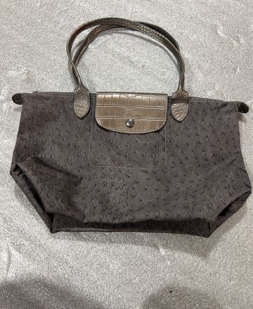 Gray Handbag