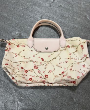 Longchamp Floral Handbag