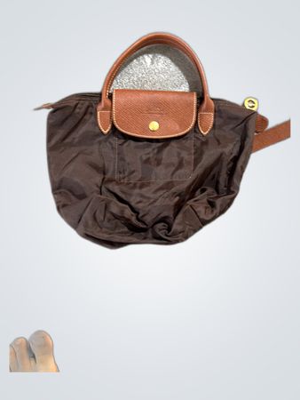 Louis Vuitton Brown Nylon Small Handbag