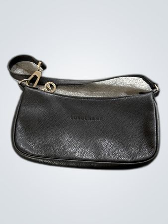 Guess Black Leather Small Handbag