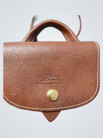 Longchamp Red Canvas Tote Bag