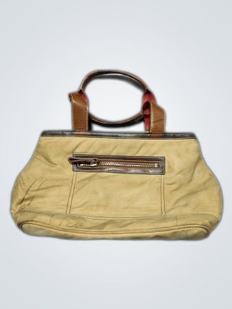 Coach Khaki Tote Handbag