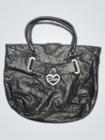 Black Leather Handbag
