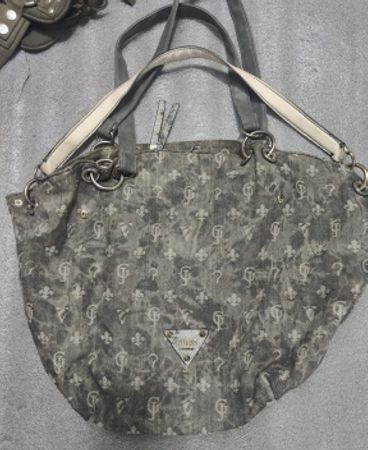 Guess Monogram Tote Handbag