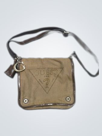 Guess Canvas Crossbody Bag