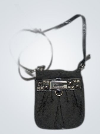 Black Studded Crossbody Bag