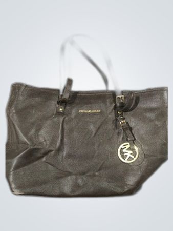 Michael Kors Brown Leather Tote Bag