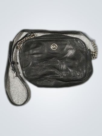 Black Leather Shoulder Bag
