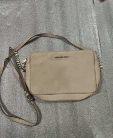 Michael Kors Beige Crossbody Bag