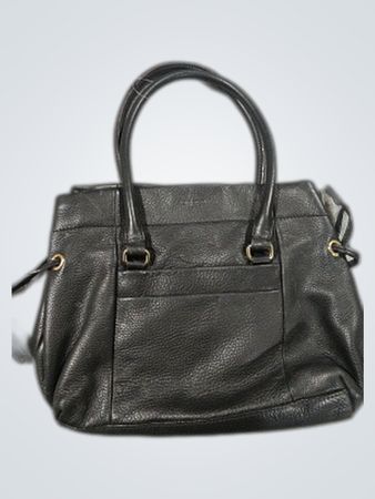 Black Leather Handbag