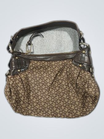 DKNY Brown Logo Small Handbag
