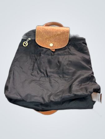 Longchamp Black Nylon Backpack