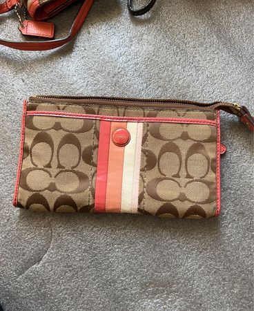 Coach Small Striped Handbag