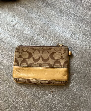 Coach Small Logo Pouch Handbag