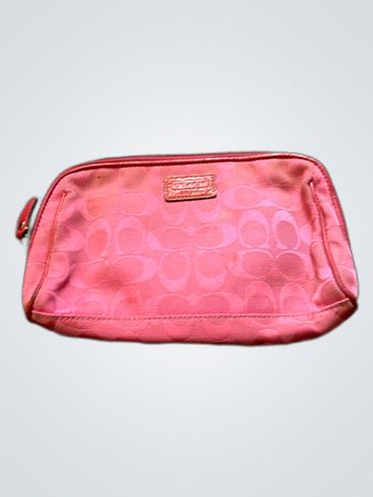 Coach Pink Signature Small Handbag