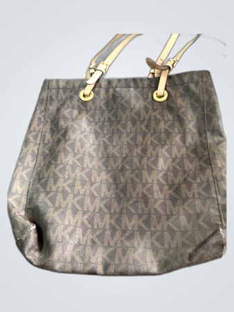 Michael Kors Brown Logo Tote Bag