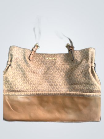 Michael Kors Brown Monogram Tote Bag