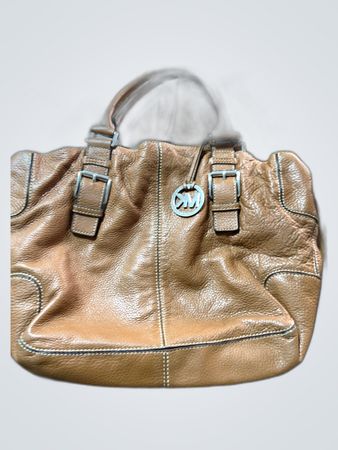 Michael Kors Brown Leather Tote Bag