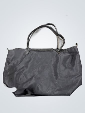 Longchamp Black Nylon Tote Bag