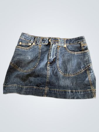 Unbranded Denim Mini Skirt