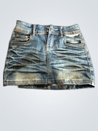 Mango Denim Mini Skirt