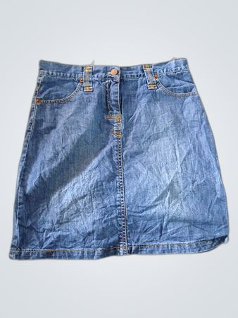 Blue Denim Skirt