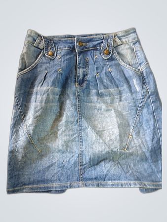 Forever 21 Denim Mini Skirt