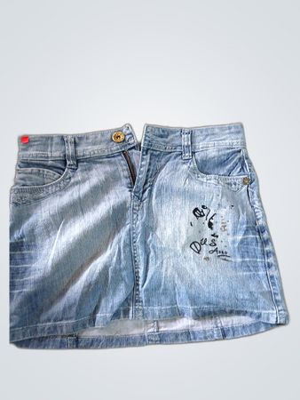 Nipstar Denim Mini Skirt