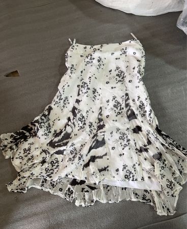 Gil Bret Printed Chiffon Mini Skirt