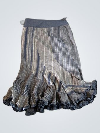 Next Striped Ruffle Skirt