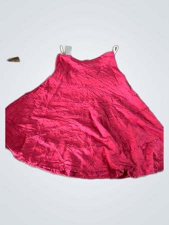 Share Red Ruffled Mini Dress