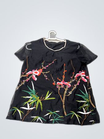 Black Floral Dress