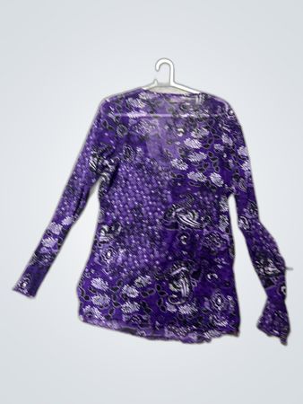 Purple Paisley Dress