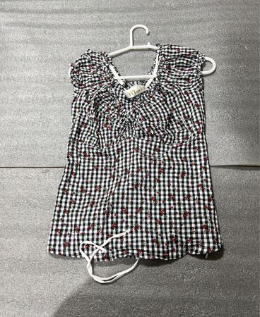 Marlo Gingham Top