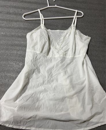 Unbranded White Lace Cami Top