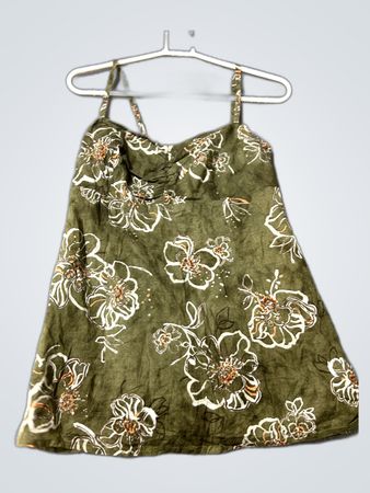 Green Floral Sundress