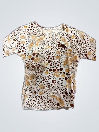 Unbranded Floral Polka Dot Blouse