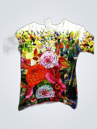 Floral Short Sleeve Top