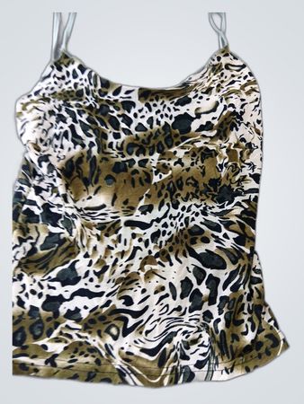 Amisu Leopard Print Top