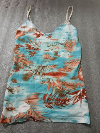 Blue Floral Camisole