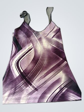 Cavenline Purple Dress