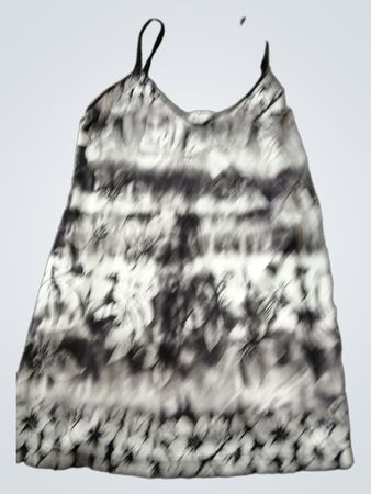 Black and White Floral Camisole