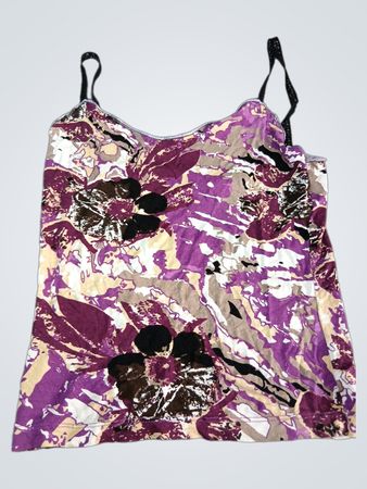 Purple Floral Camisole