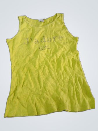 Yellow Sleeveless Top