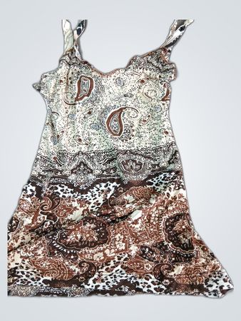 Damart Paisley Pattern Dress