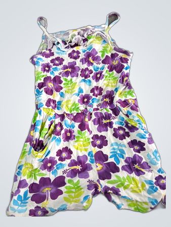 Unbranded Kids Floral Hibiscus Sundress