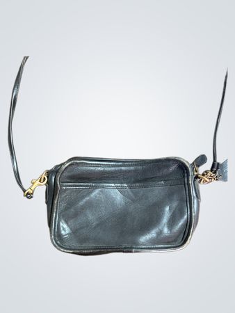 Coach Black Leather Crossbody Bag