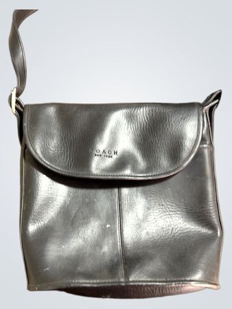 Coach New York Leather Shoulder Bag